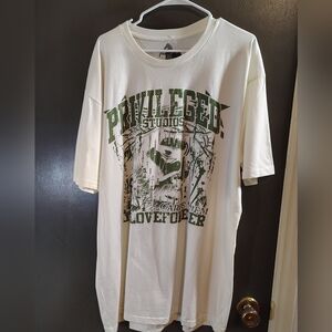 Privileged Graphic T Shirt